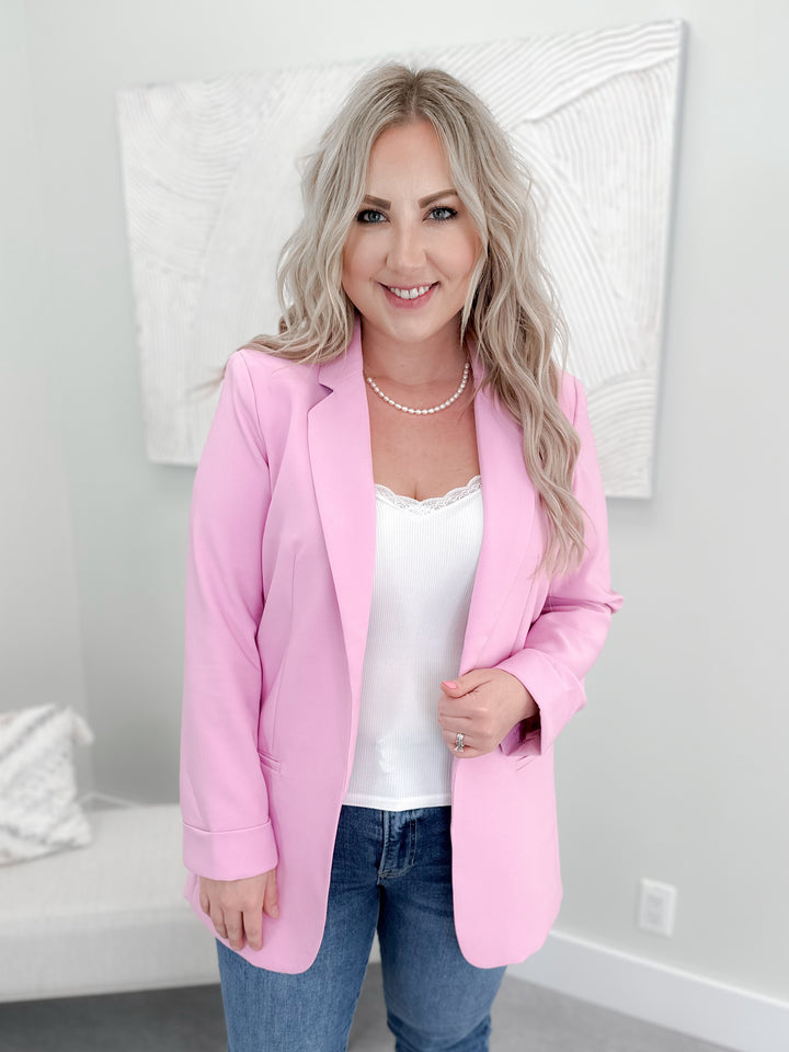 Lilah Blazer in Orchid