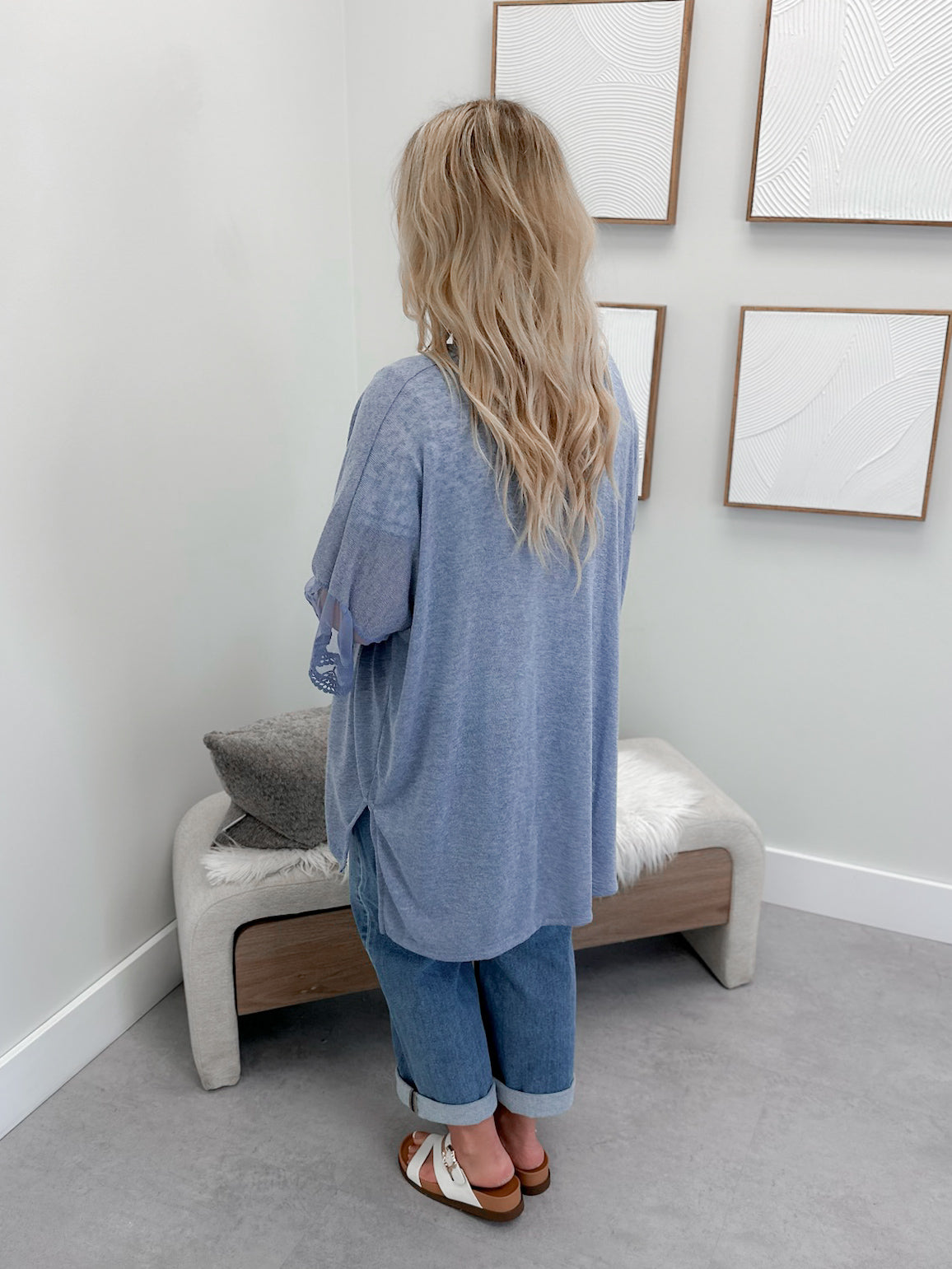 Jasper Cardigan in Blue