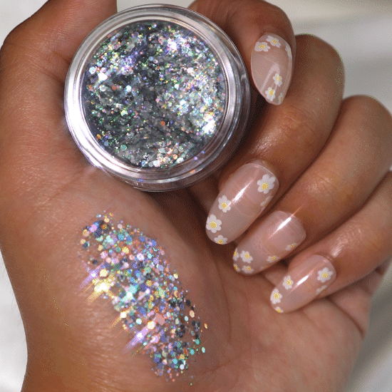 Hologram Glitter Gel in Disco Ball