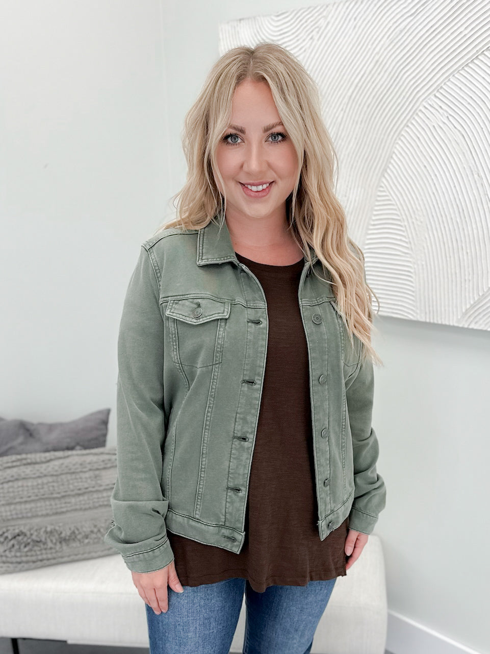 Amelia Jacket in Olive