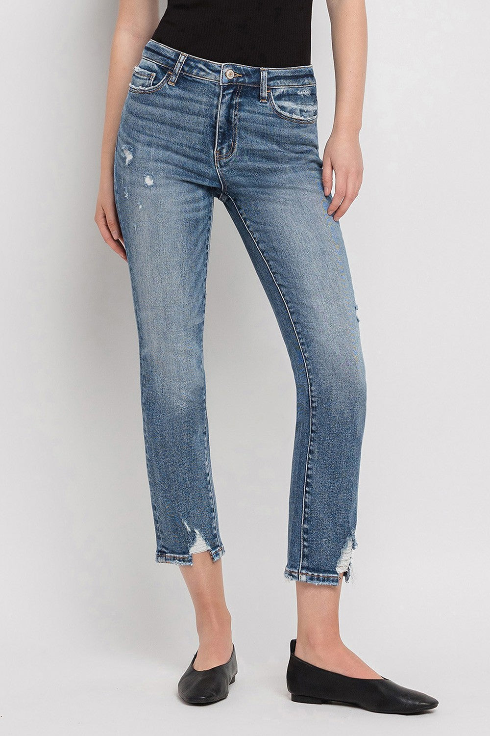 Mila High Rise Jeans by Lovervet