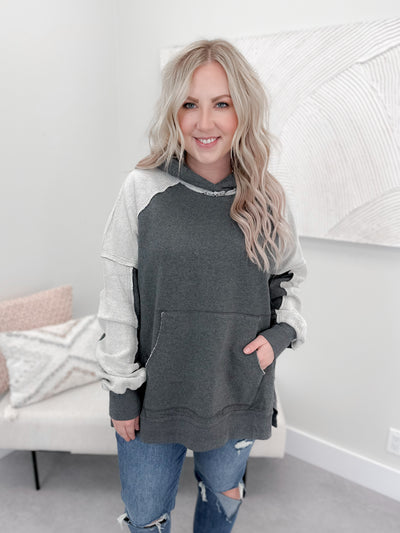 LOFT Lou & Grey Heart Emoji Fleeceback Sweatshirt - ShopStyle