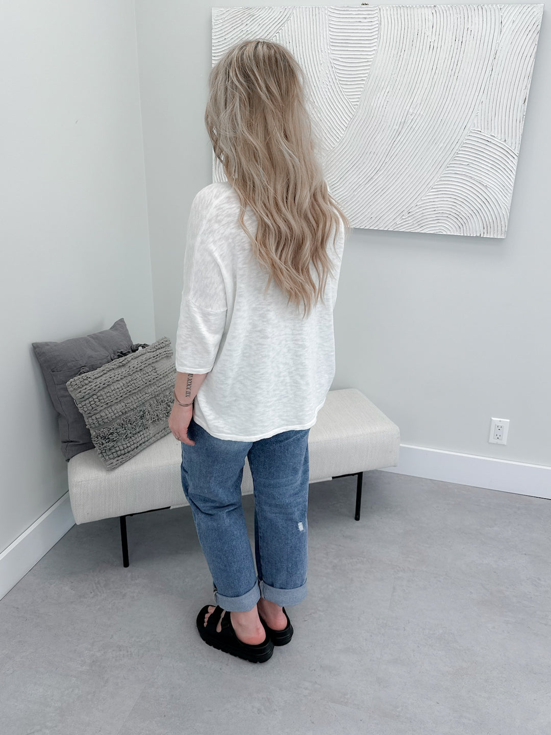 Berlin Sweater in Off White