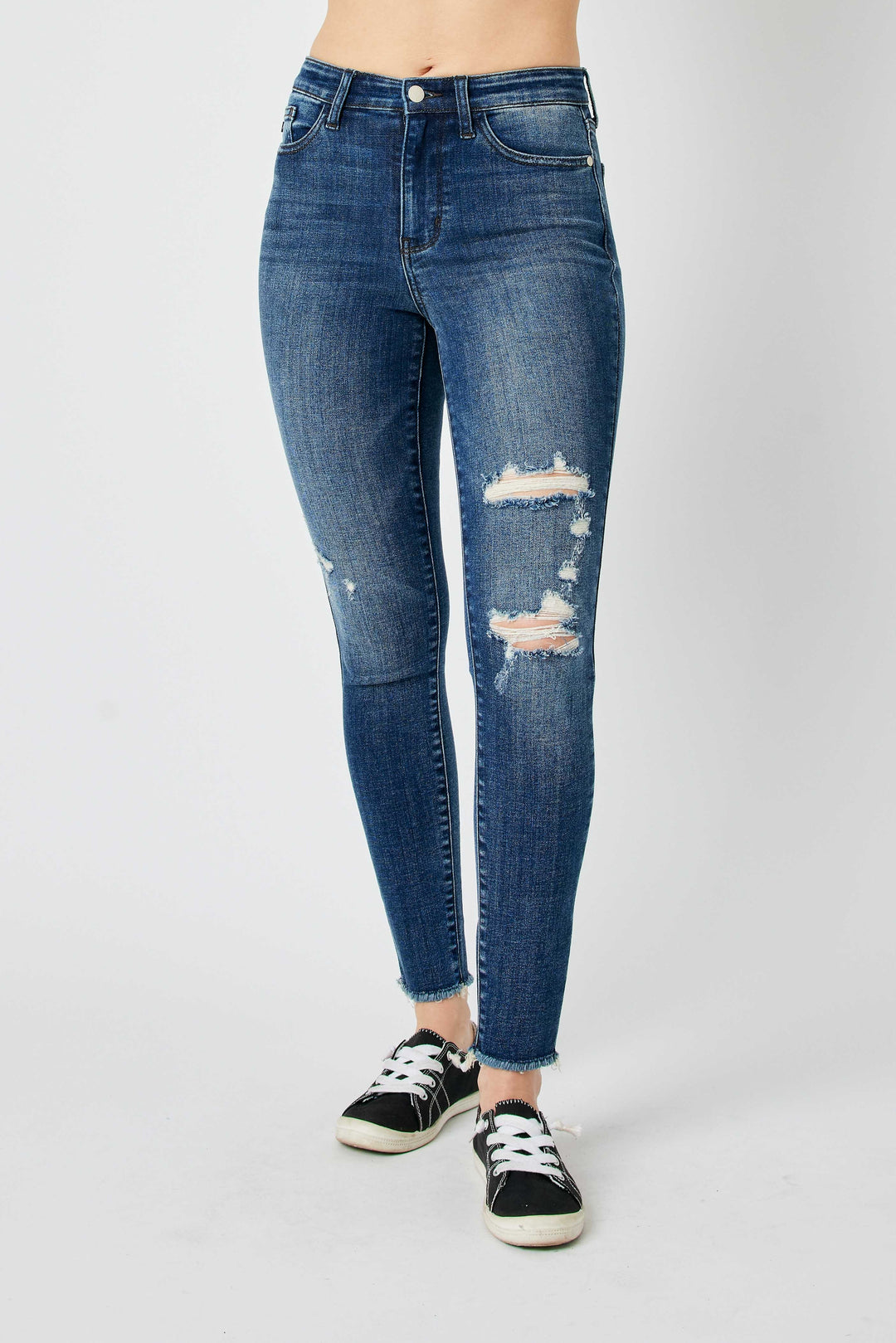 Mia High Rise Jeans in Dark Wash by Judy Blue