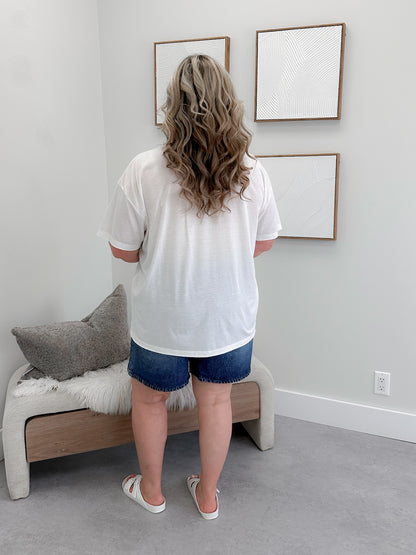 Amity Tee in Cloud