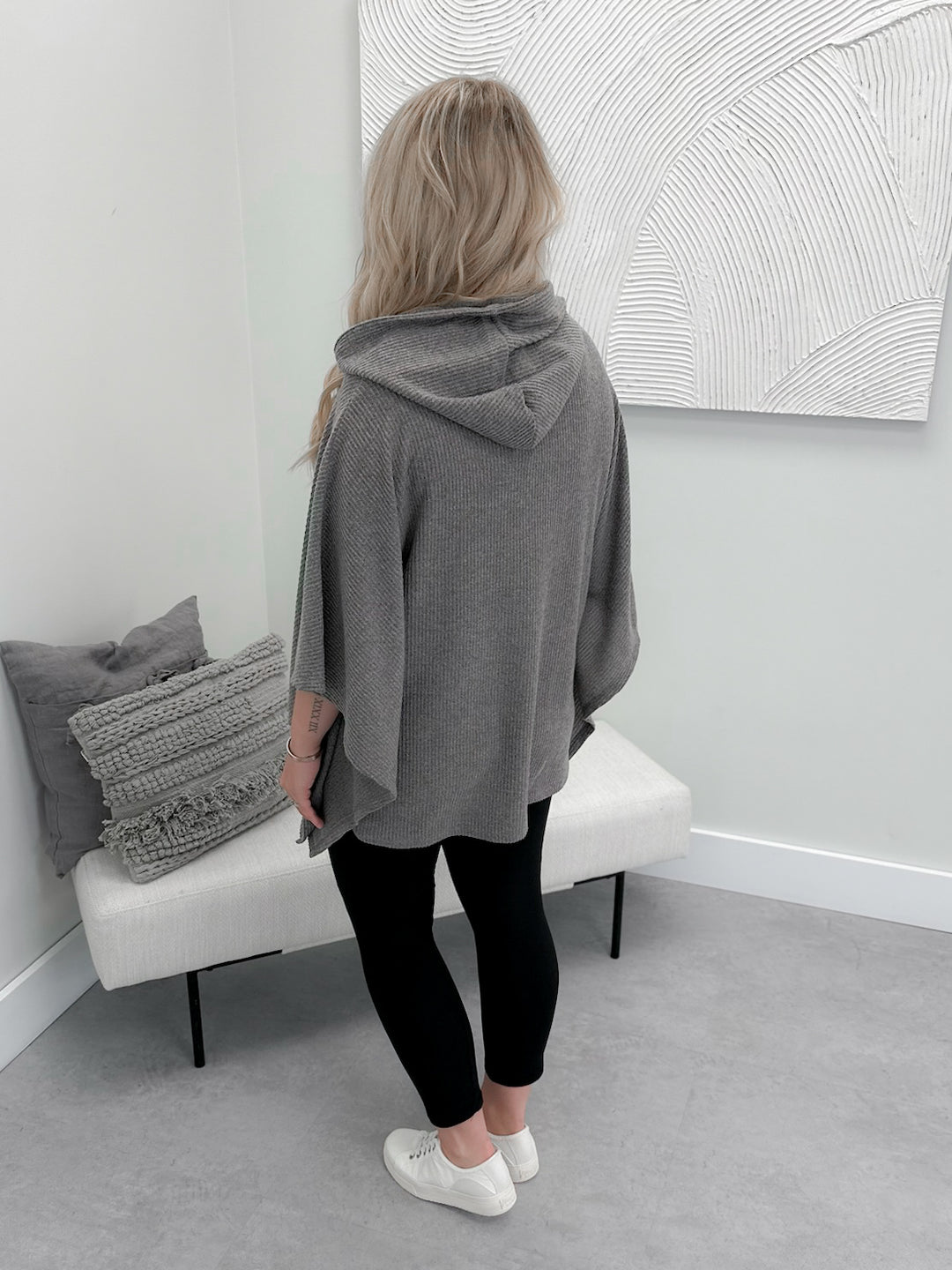 Oren Top in Charcoal