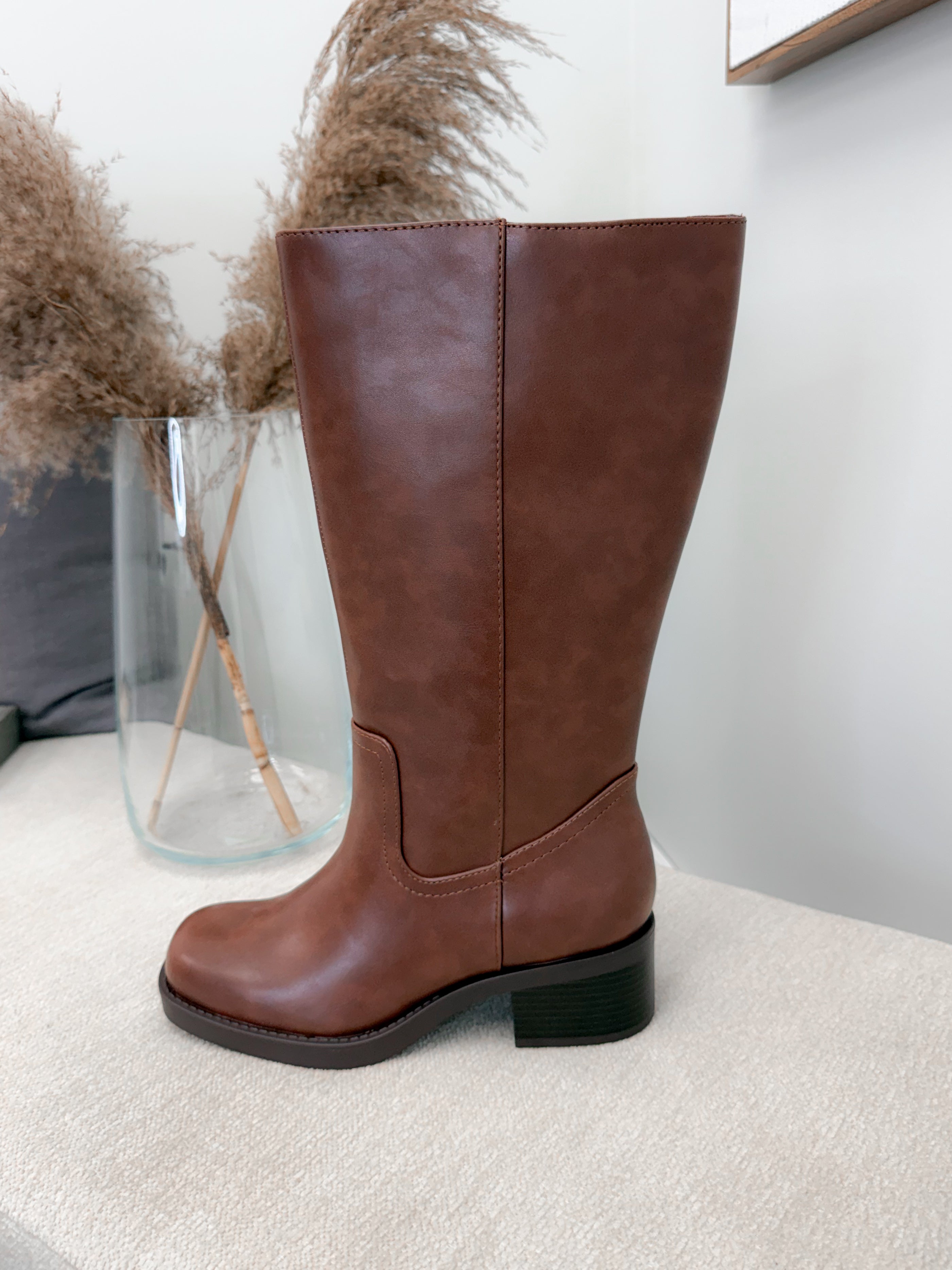 Belvin Boots in Cognac