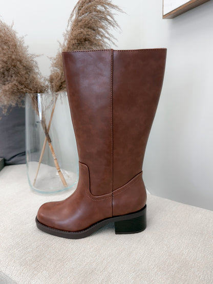 Belvin Boots in Cognac