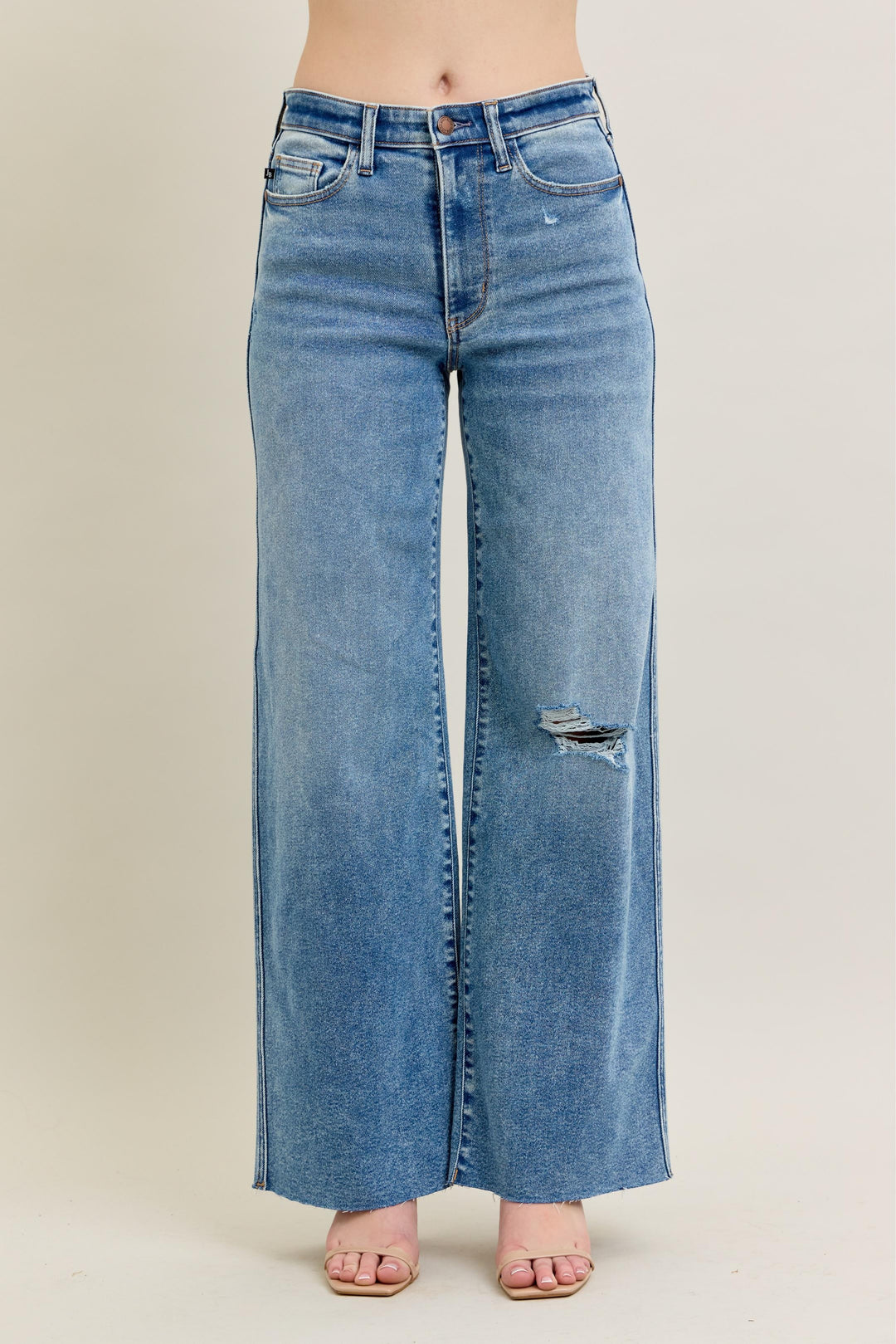 Retro Wide Leg Jeans by Judy Blue