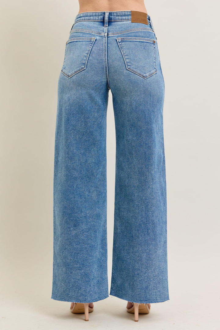 Retro Wide Leg Jeans by Judy Blue