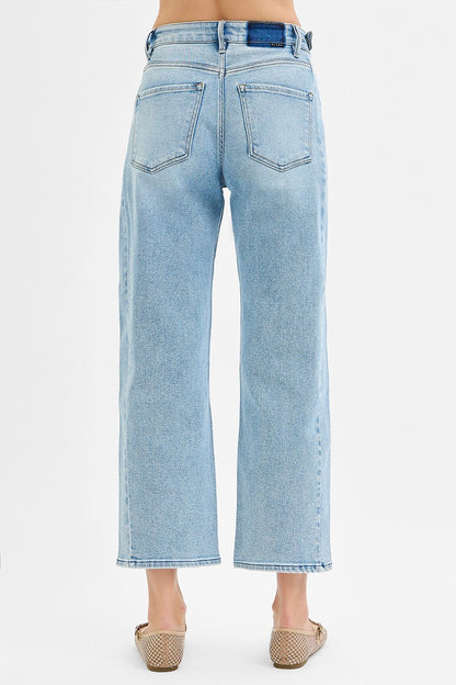 Berlin Cropped Barrel Jeans by Risen