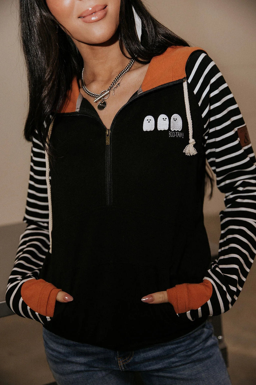 Boo-Yah Halfzip by Ampersand Ave