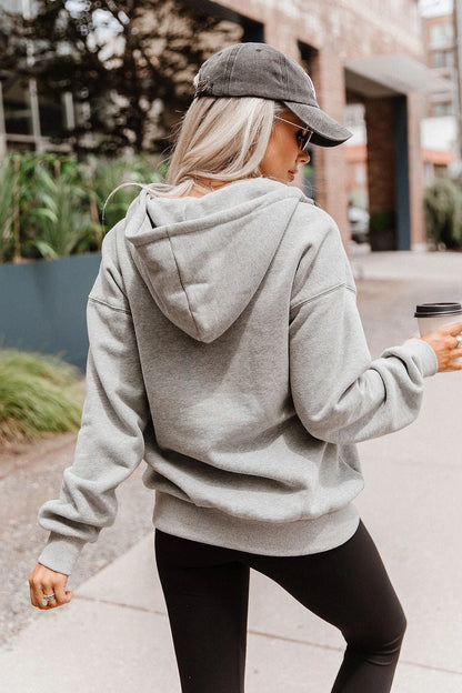 Comfort Zone Fleece Lined HalfZip in Morning Run by Ampersand Ave