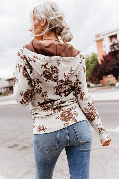 HalfZip Sweatshirt in Love Letter by Ampersand Ave