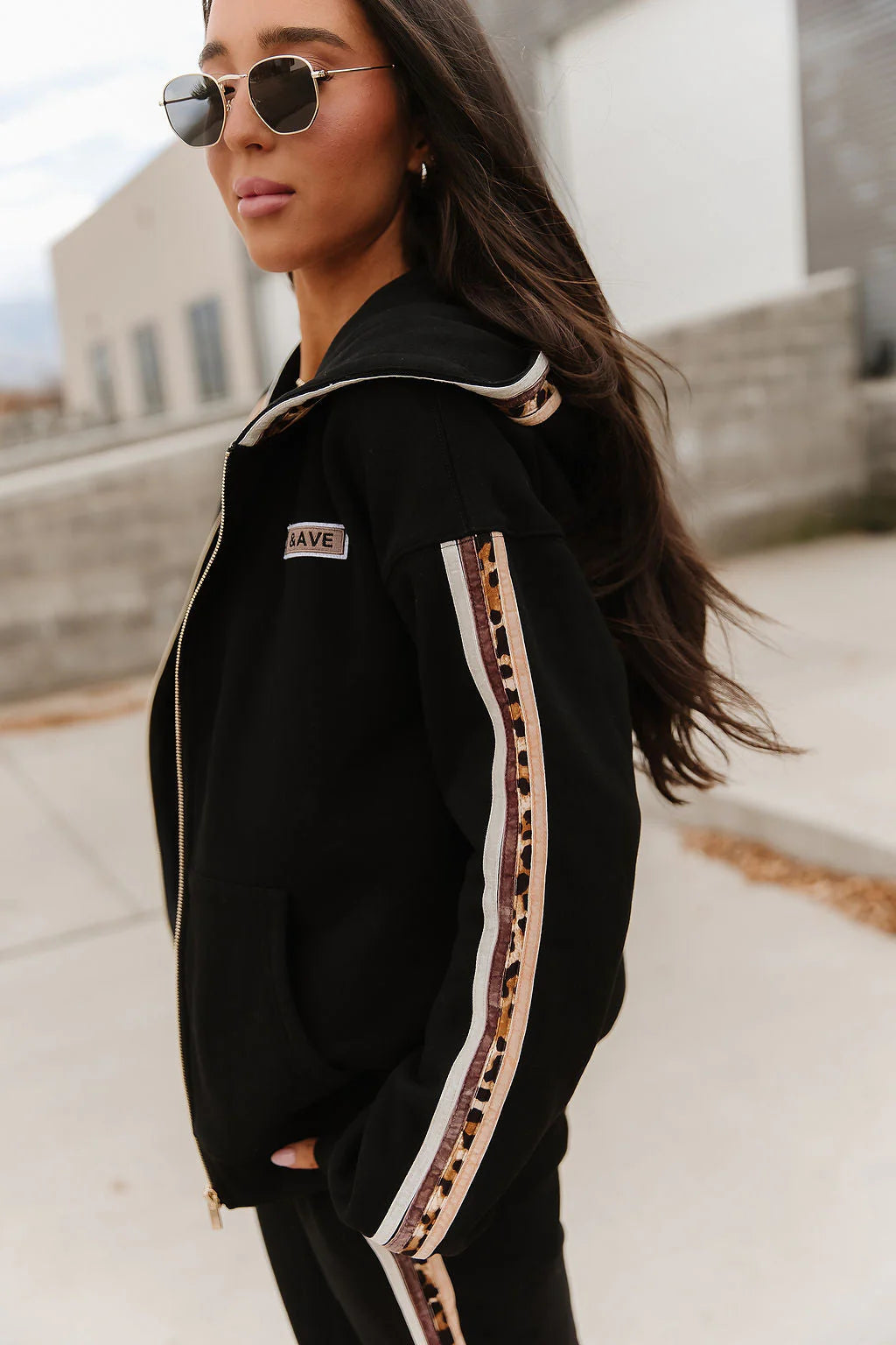 Comfort Zone Full Zip in Fearless & Free by Ampersand Avenue