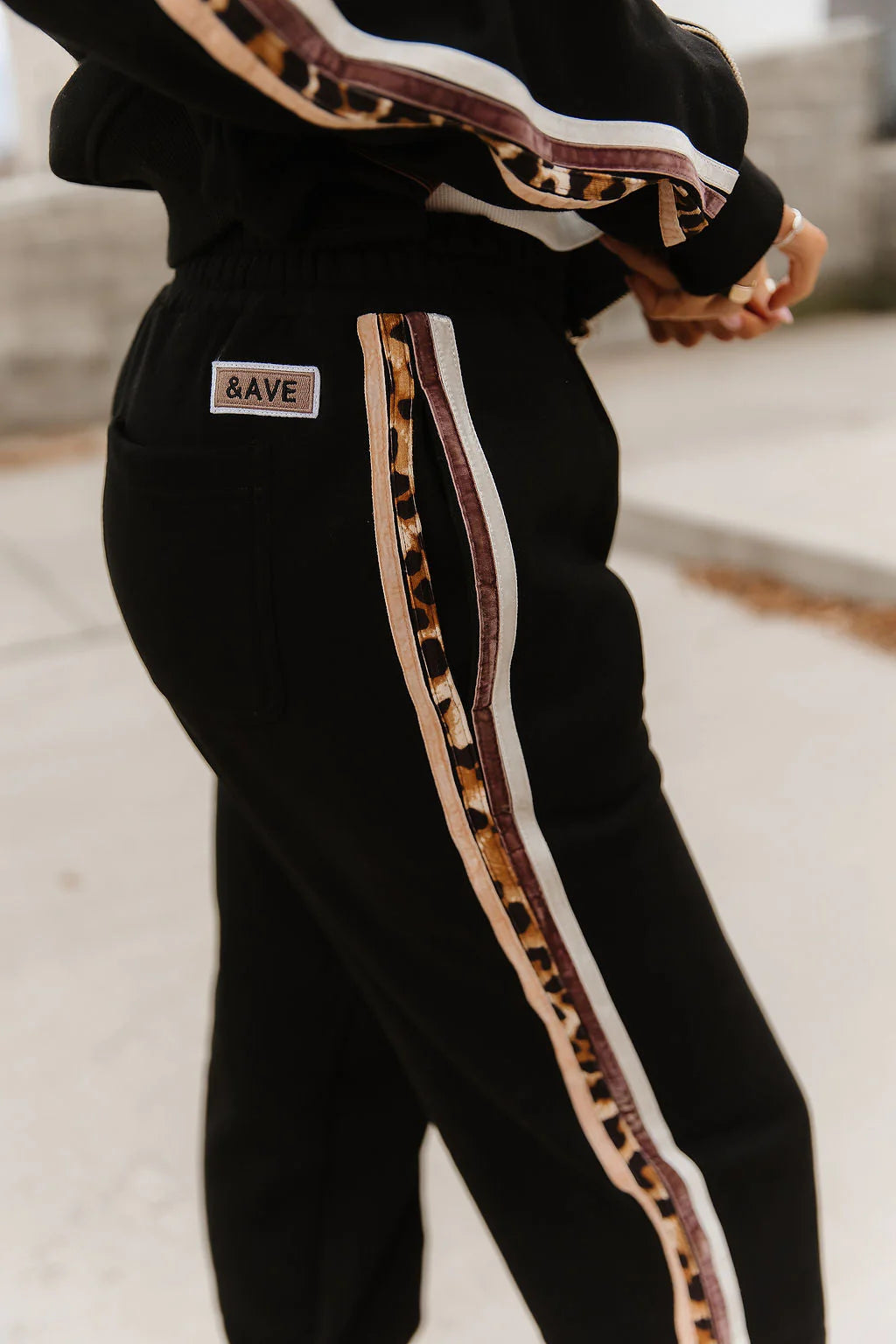 Comfort Zone Joggers in Fearless & Free by Ampersand Ave
