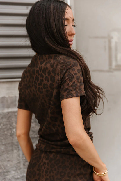 Waffle Lulu Tee in Roam Wild by Ampersand Ave