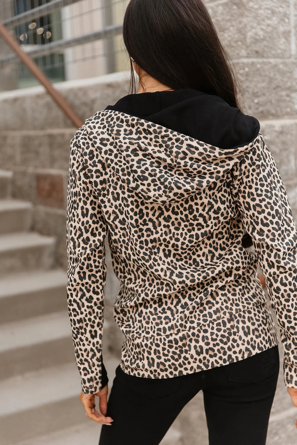 Fullzip Sweatshirt in Wild and Wanderlust by Ampersand Avenue