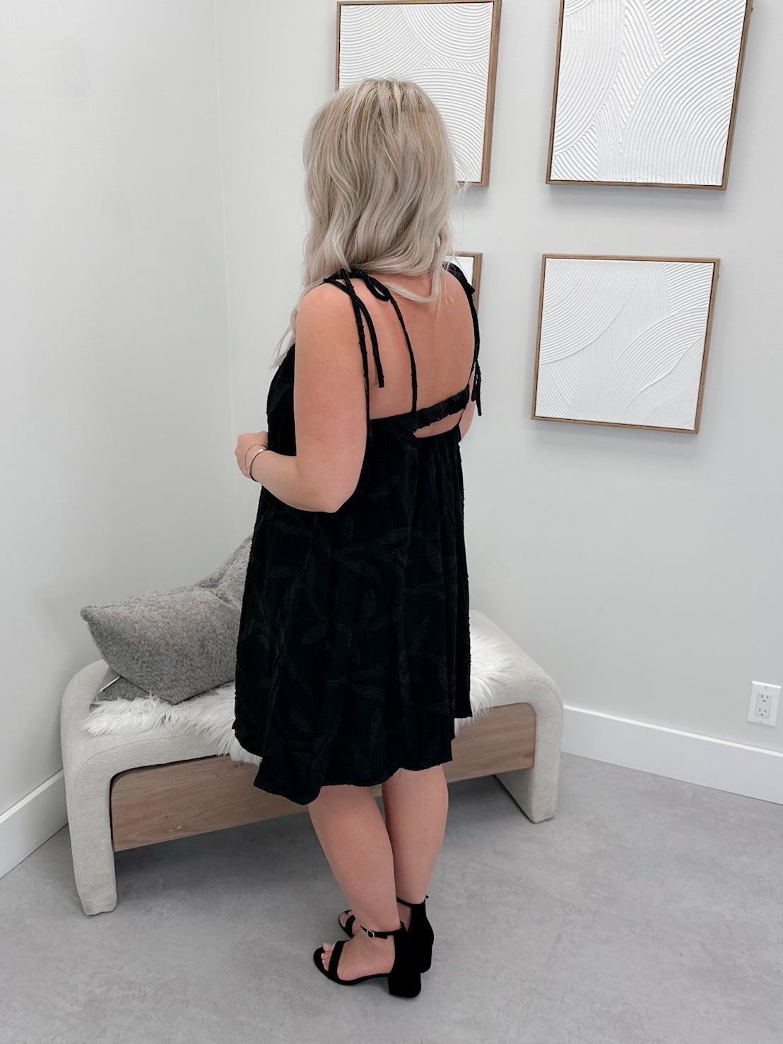 Raja Dress in Black