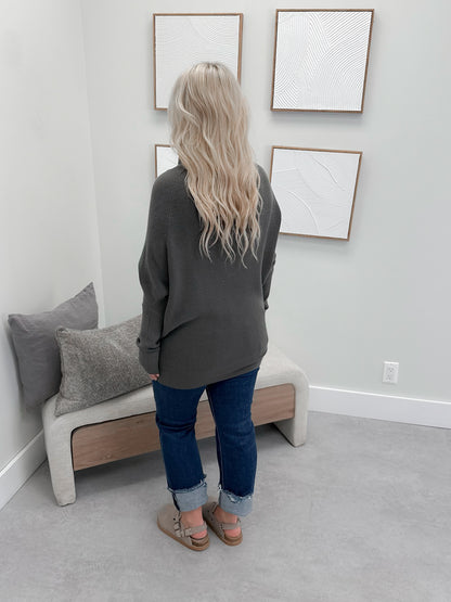 1129 Sweater in Iron by Twenty Nine The Label