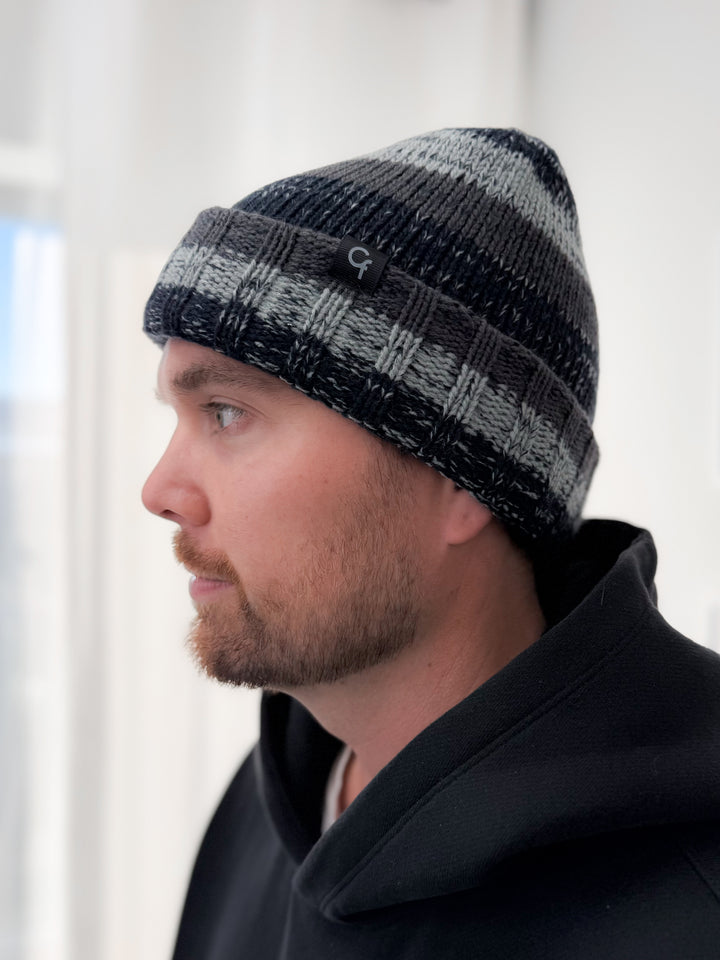 Mens Acrylic Knit Toque