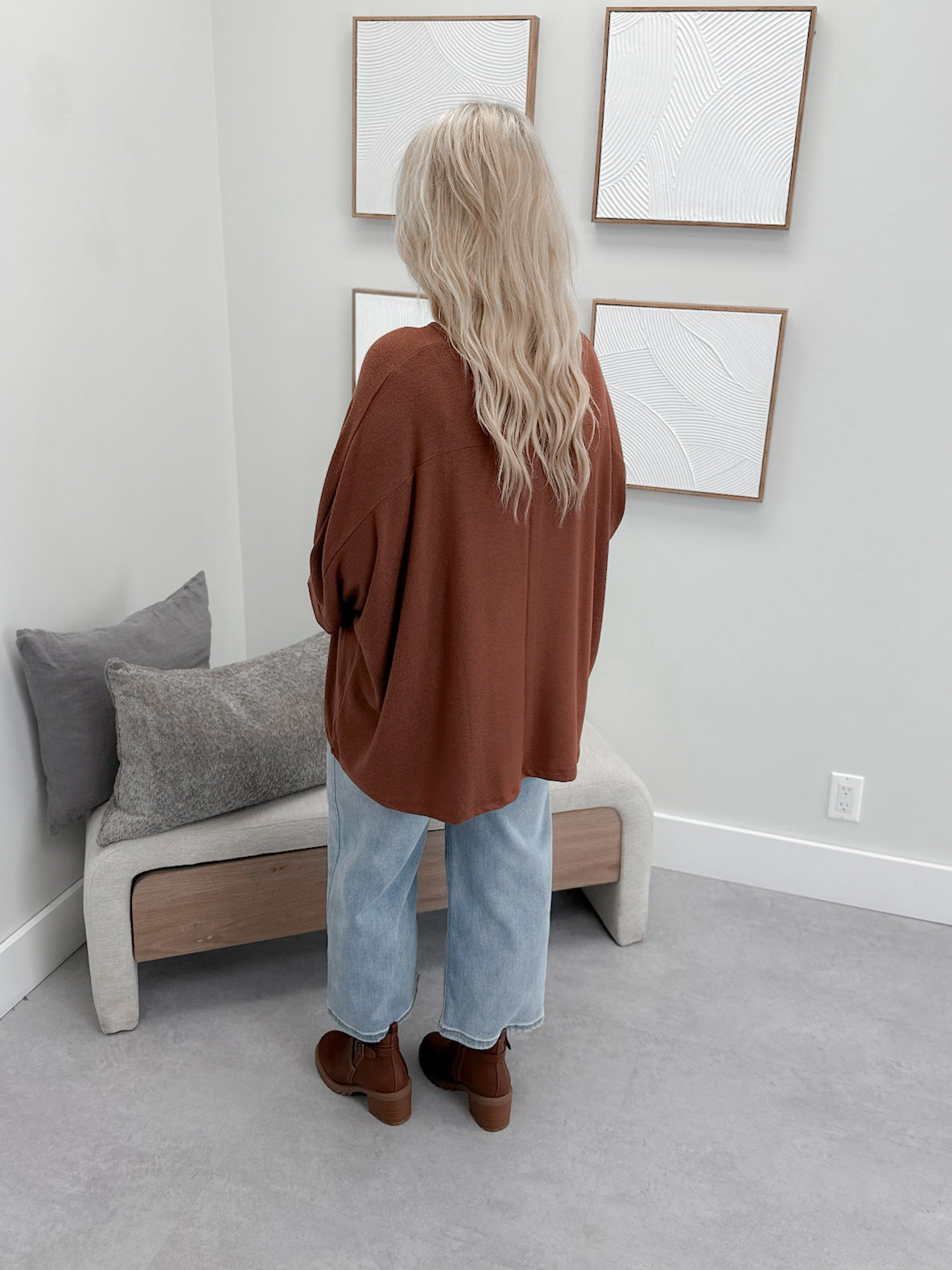 Brandy Top in Chestnut