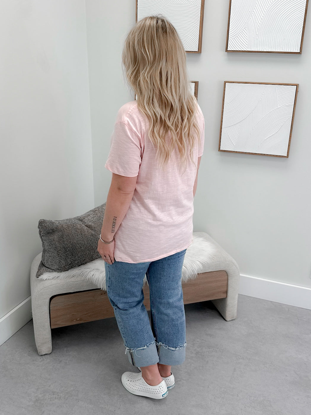 209 Tee in Petal Pink by Twenty Nine The Label