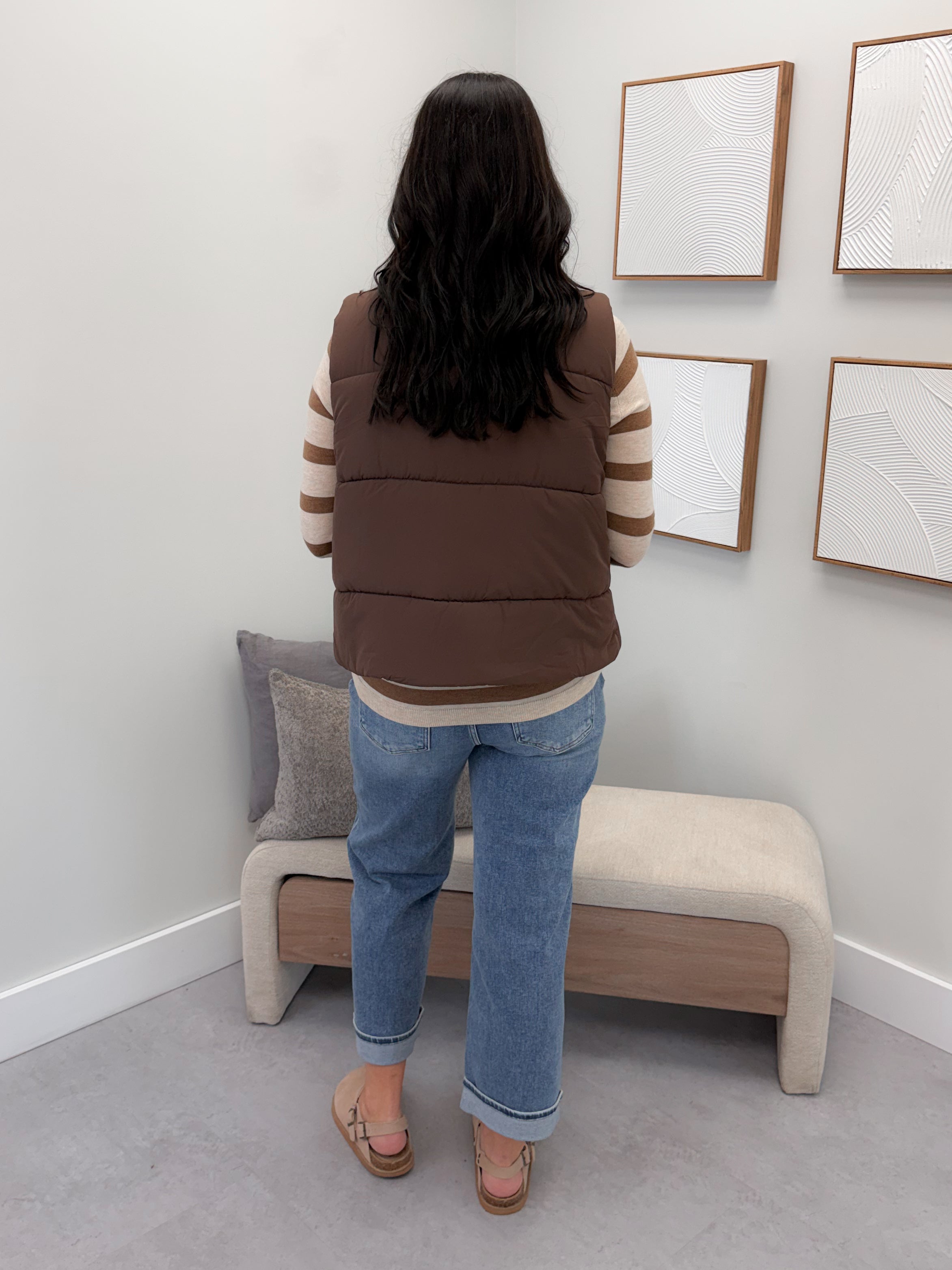 Wanderer Vest in Brown