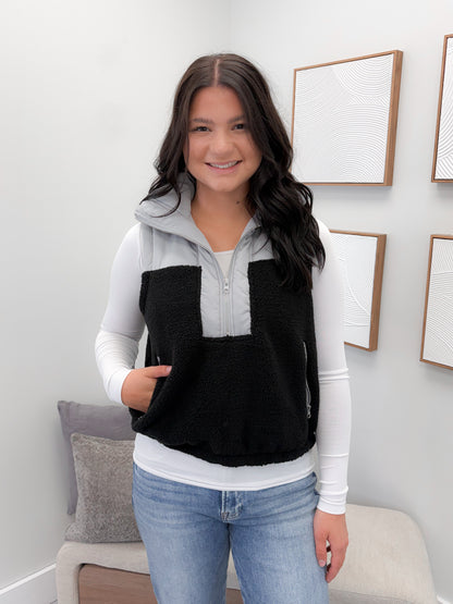 Tegan Vest in Black