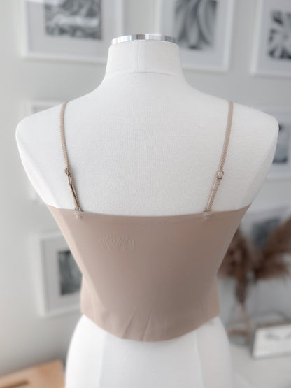 Remi Bralette in Latte