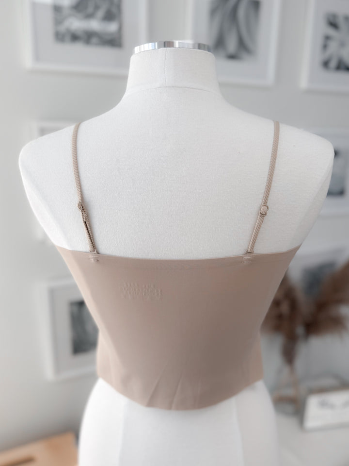 Remi Bralette in Latte