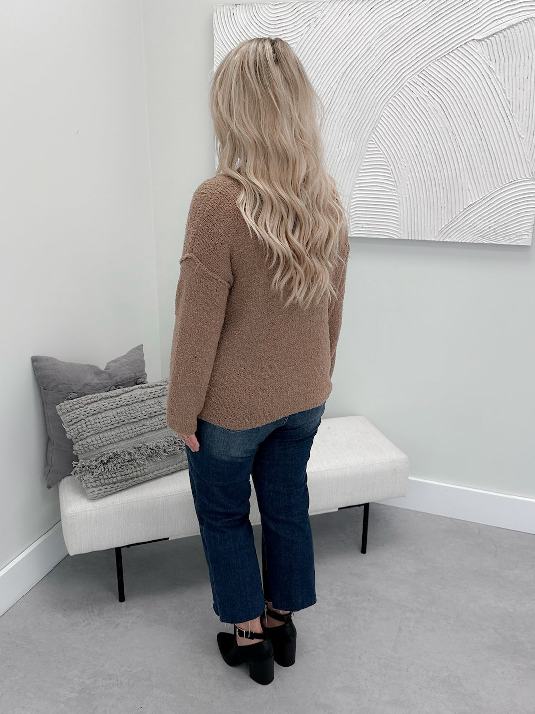 Ida Sweater in Hazelnut