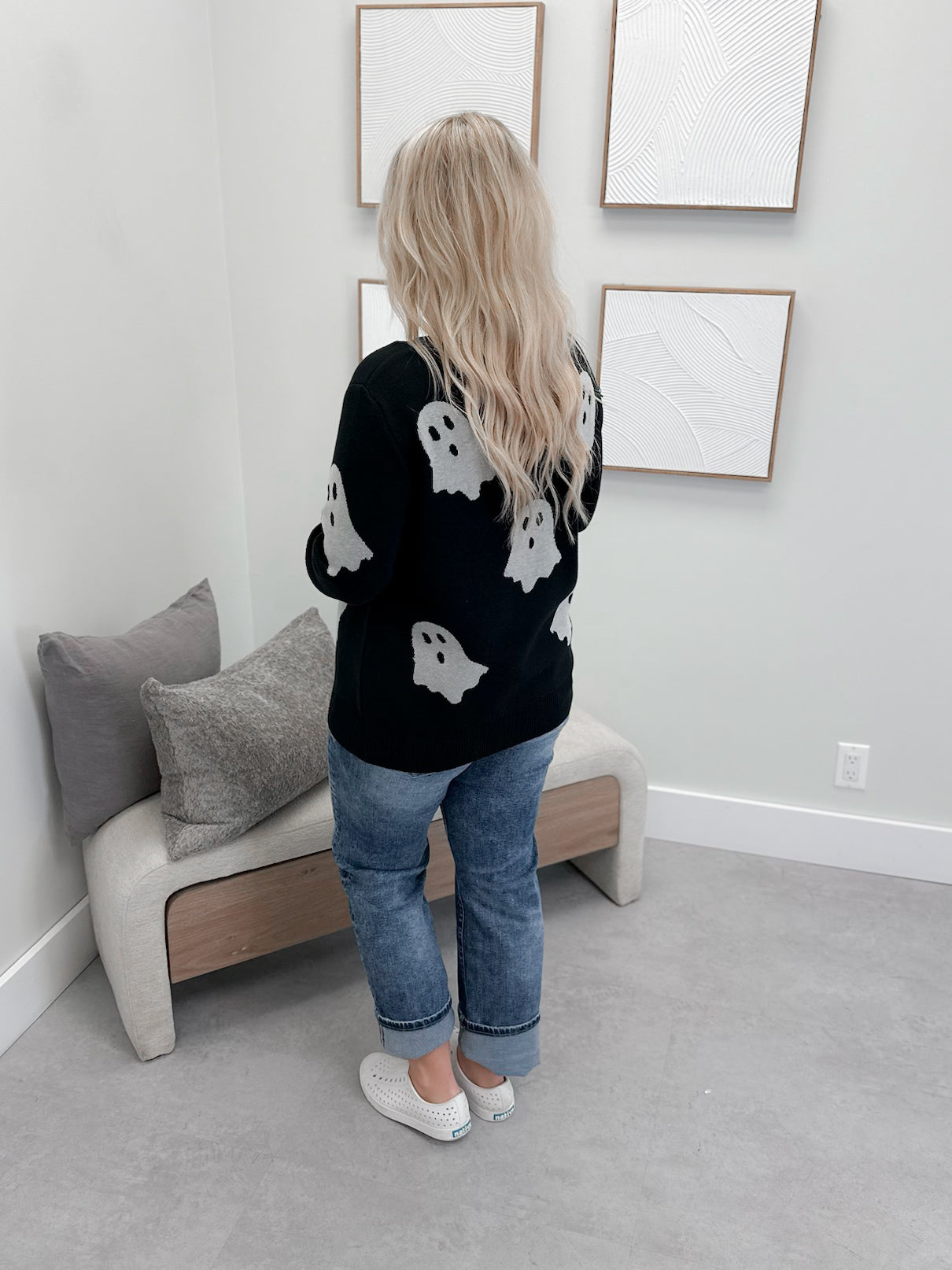 Boo-tiful Babe Sweater by Ampersand Ave