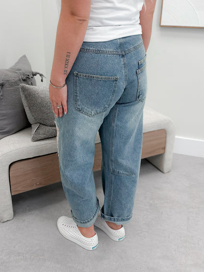 Patch Barrel Jeans