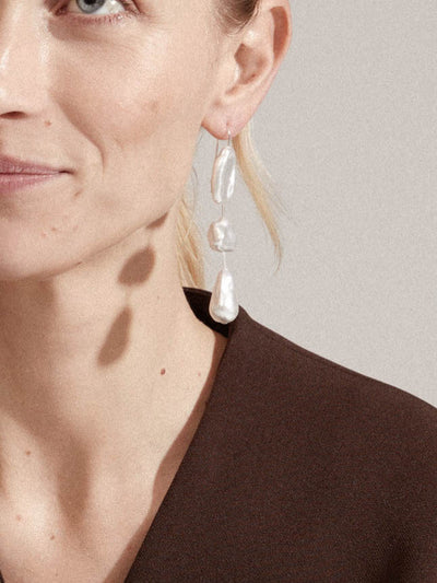 Luliza Pearl Earrings by Pilgrim