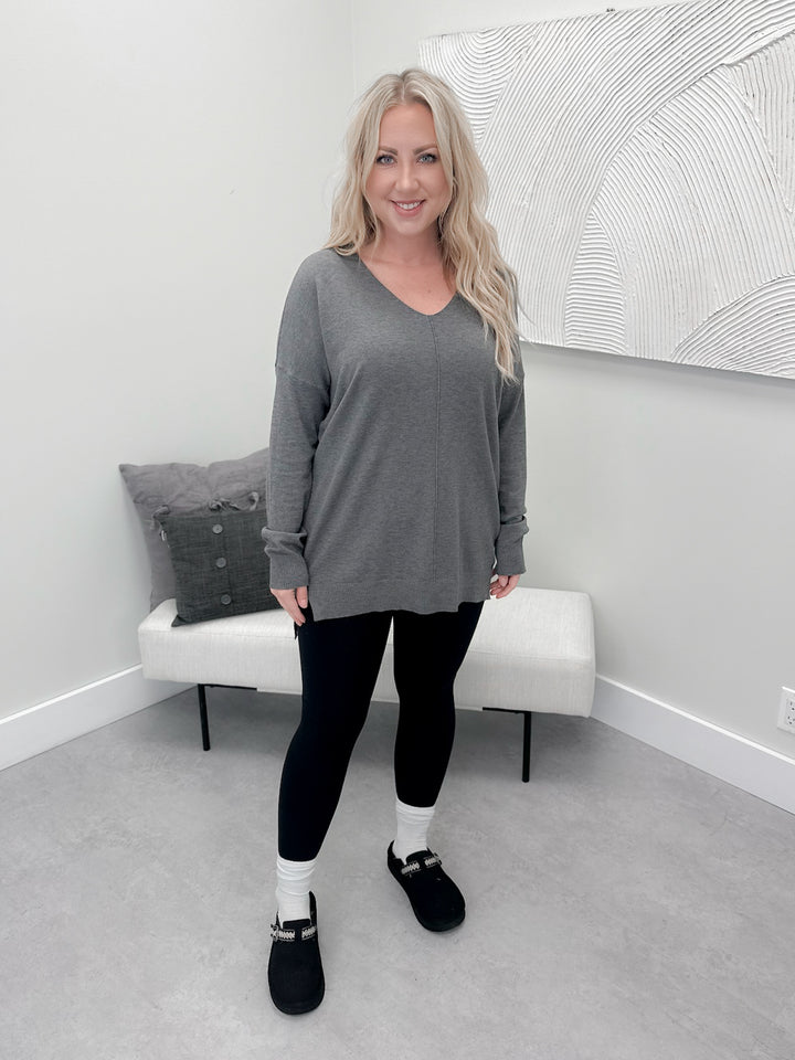 Dreamers Sweater in Charcoal