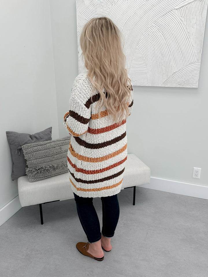 Fall Stripes Cardigan