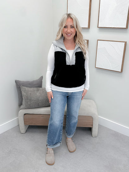 Tegan Vest in Black