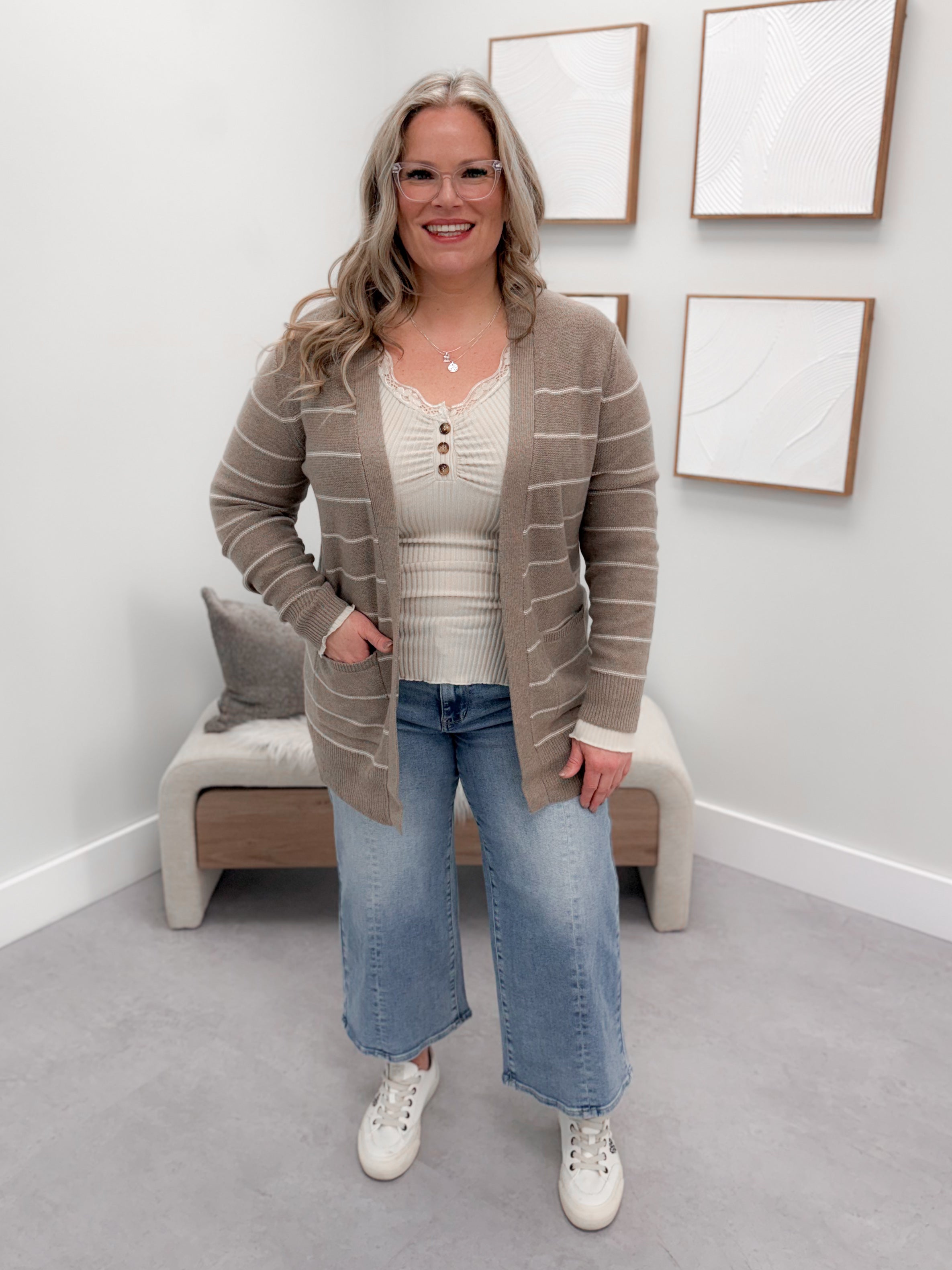 Dusk Cardigan in Mocha