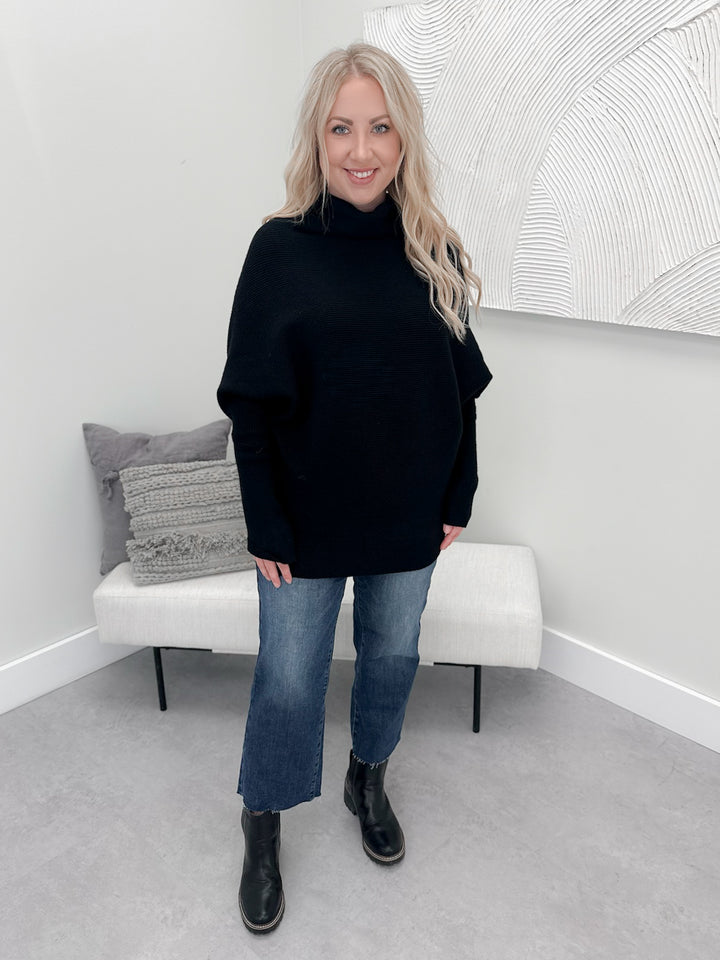 1129 Sweater in  Black by Twenty Nine The Label