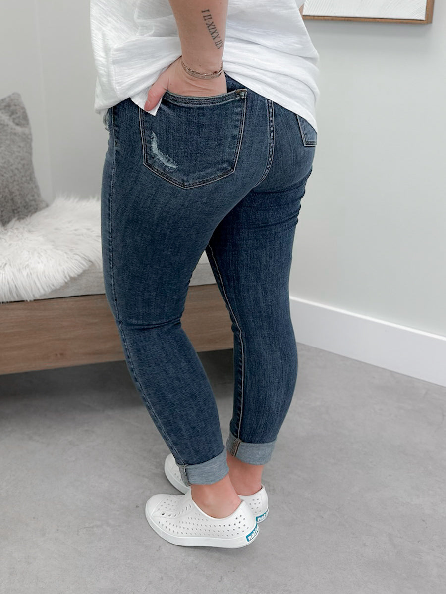 Hansen High Rise Skinny Jean by Judy Blue