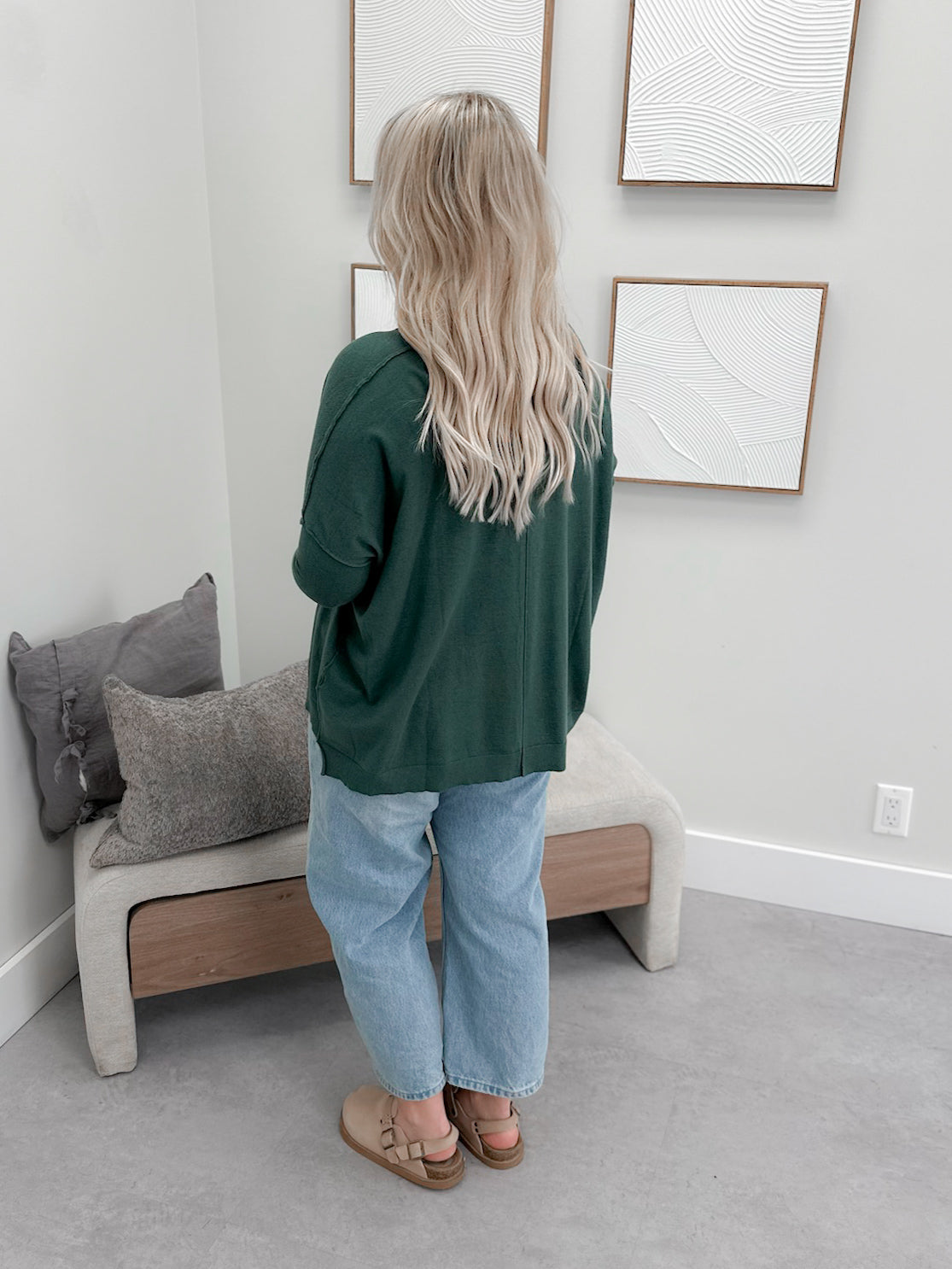 Victoria Sweater in Juniper