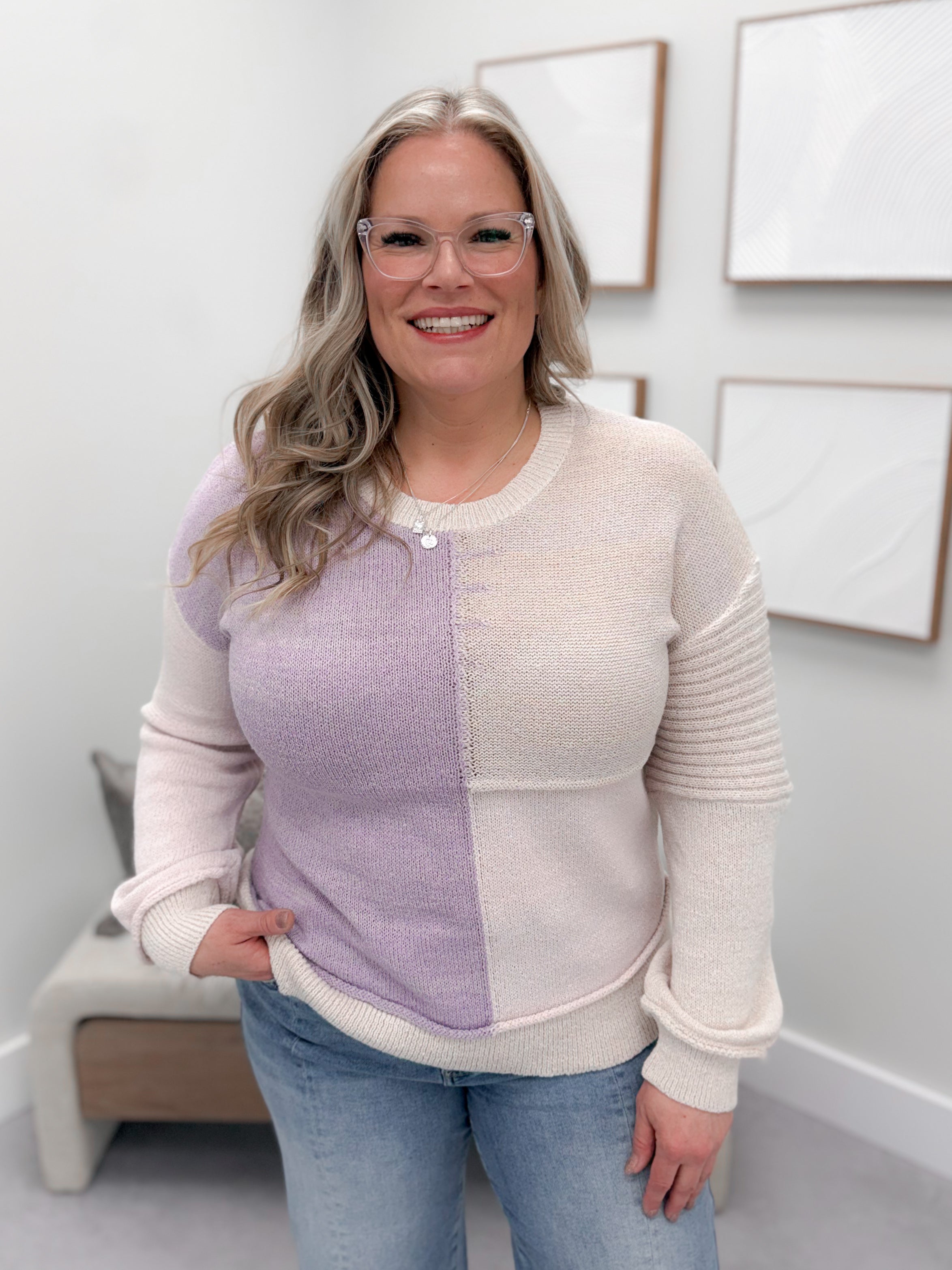 Lana Sweater in Lilac