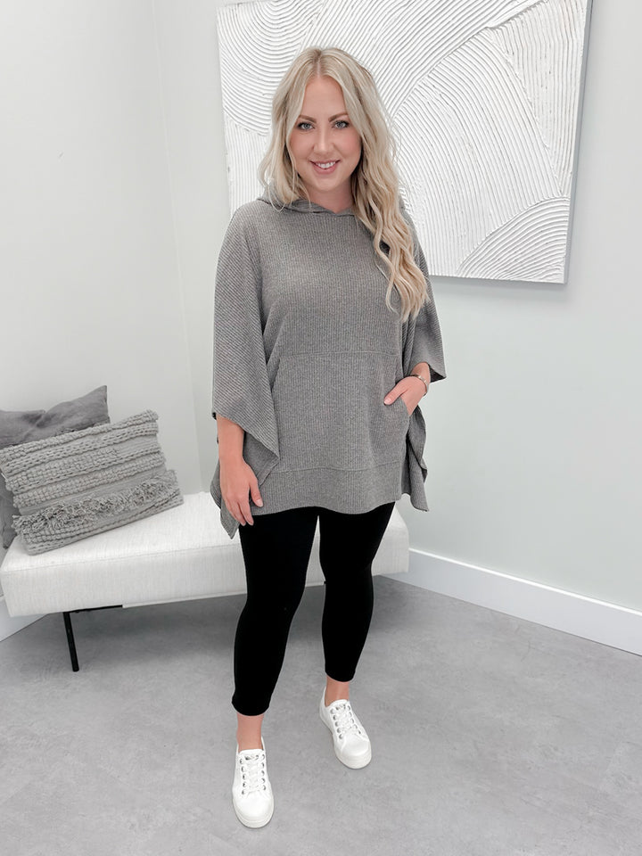 Oren Top in Charcoal
