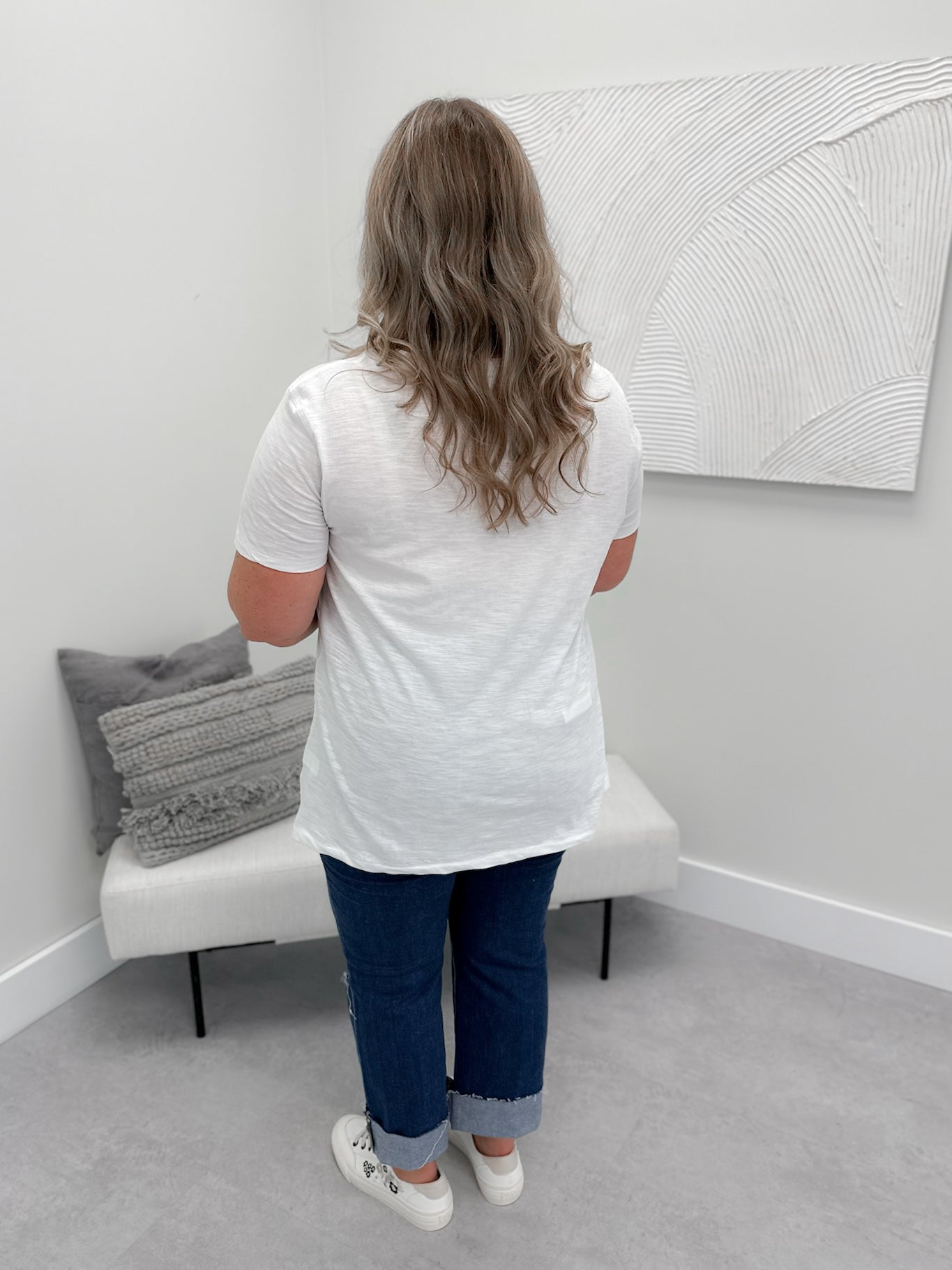 209 Tee in White by Twenty Nine The Label