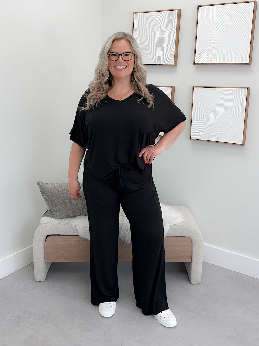 Jovie Comfy Set in Black