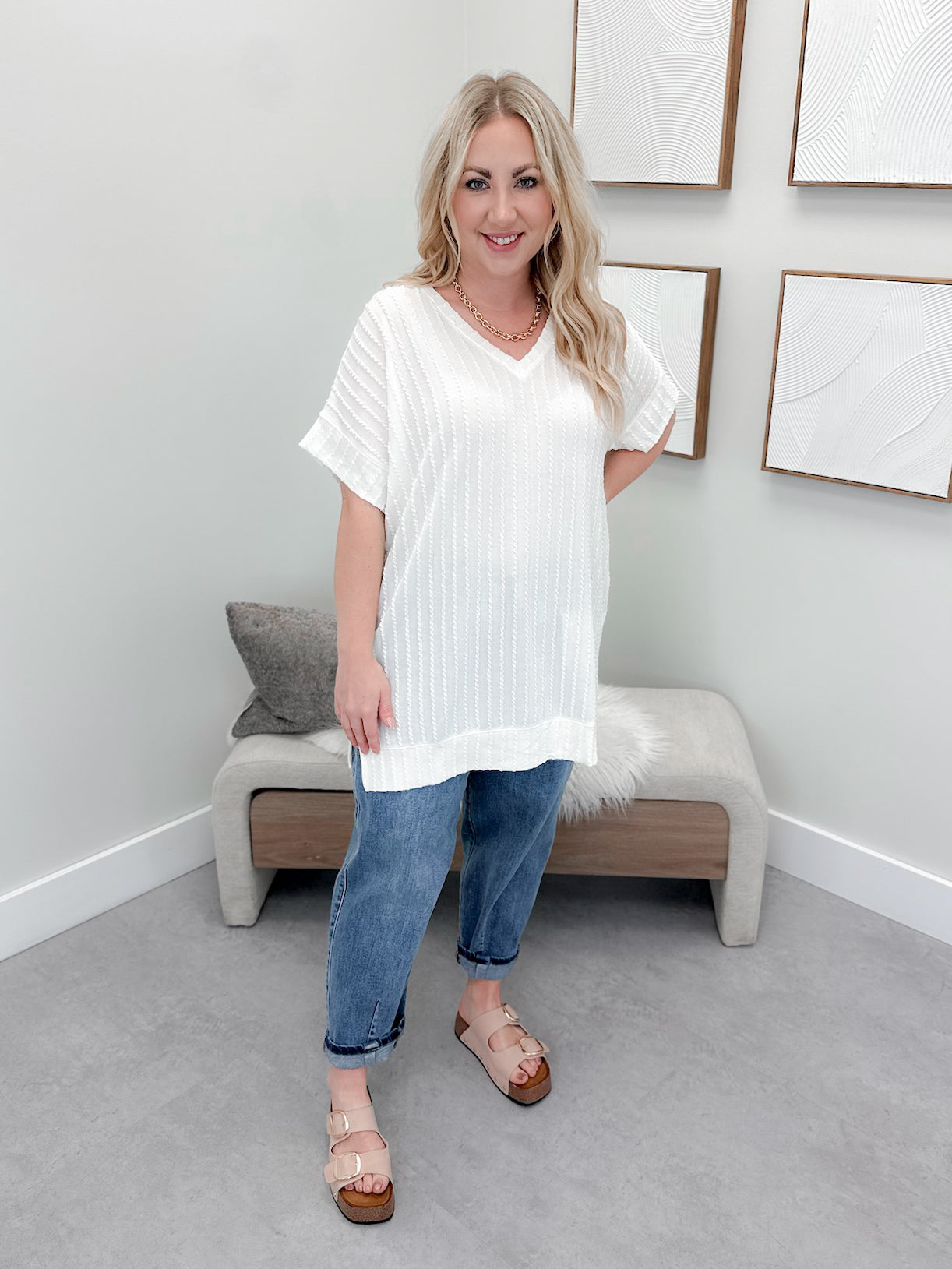 Solera Tee in Coconut