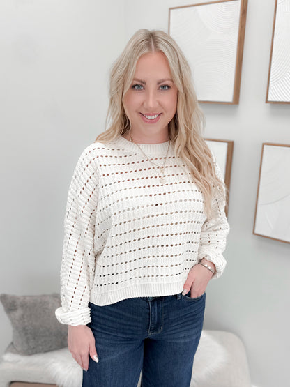 Irene Sweater in Cream