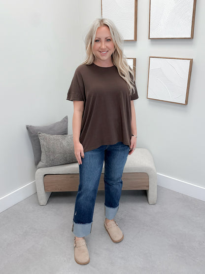 Jessie Tee in Espresso