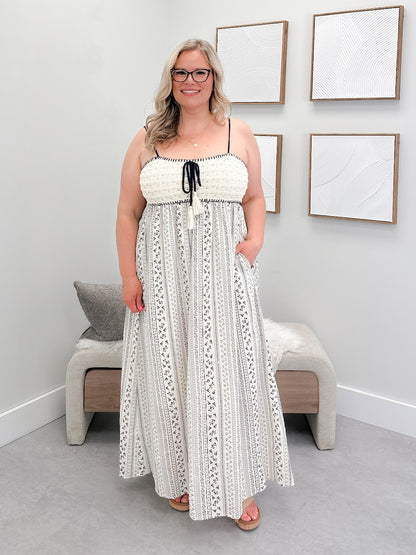 Tessa Dress in Navy